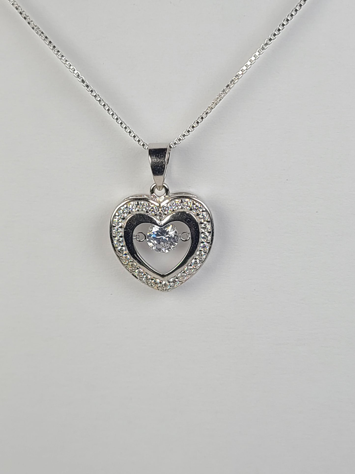 TRUE LOVE - 925 SOLID SILVER NECKLACE