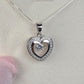 TRUE LOVE - 925 SOLID SILVER NECKLACE