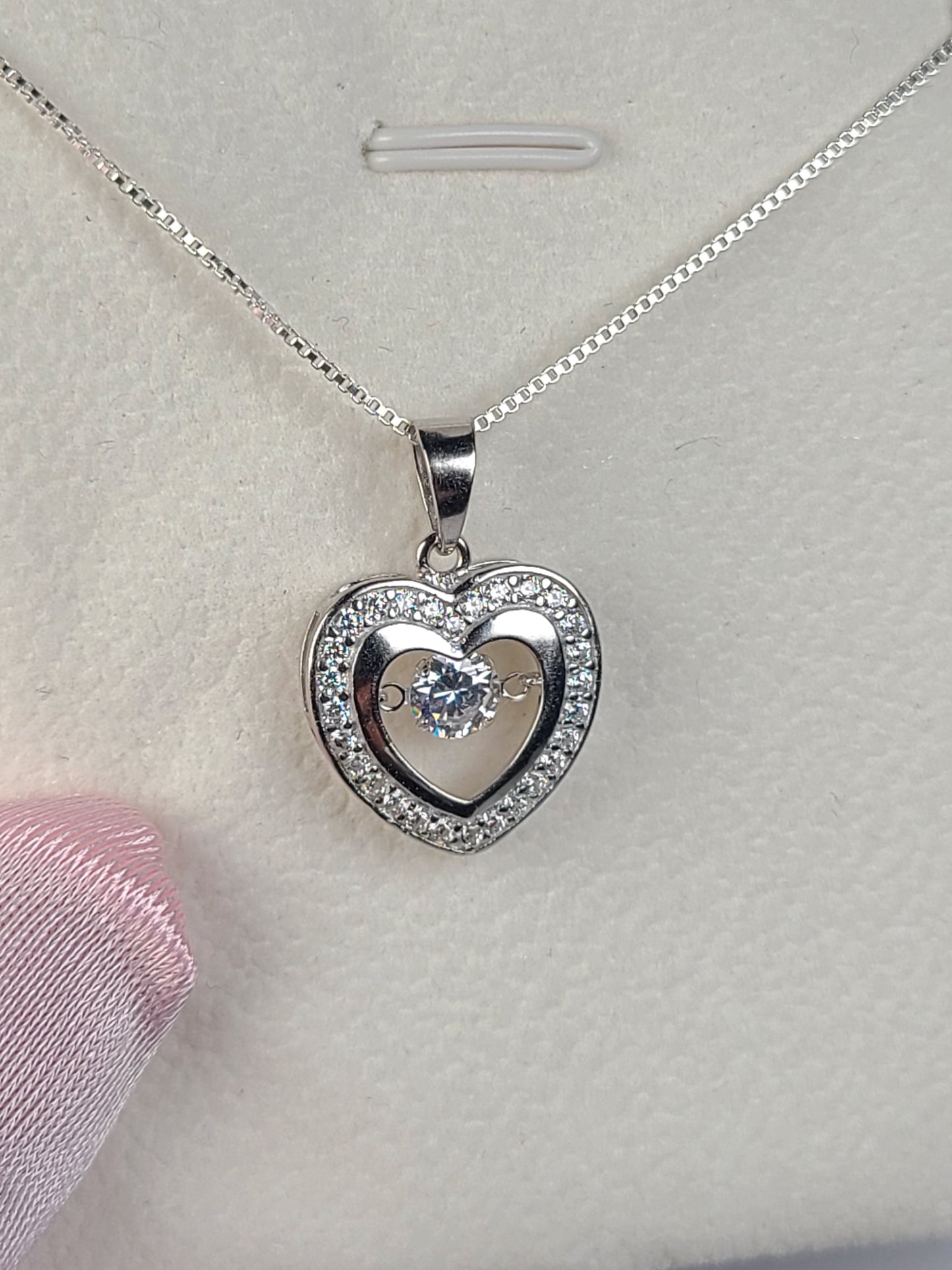 TRUE LOVE - 925 SOLID SILVER NECKLACE