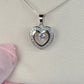 TRUE LOVE - 925 SOLID SILVER NECKLACE