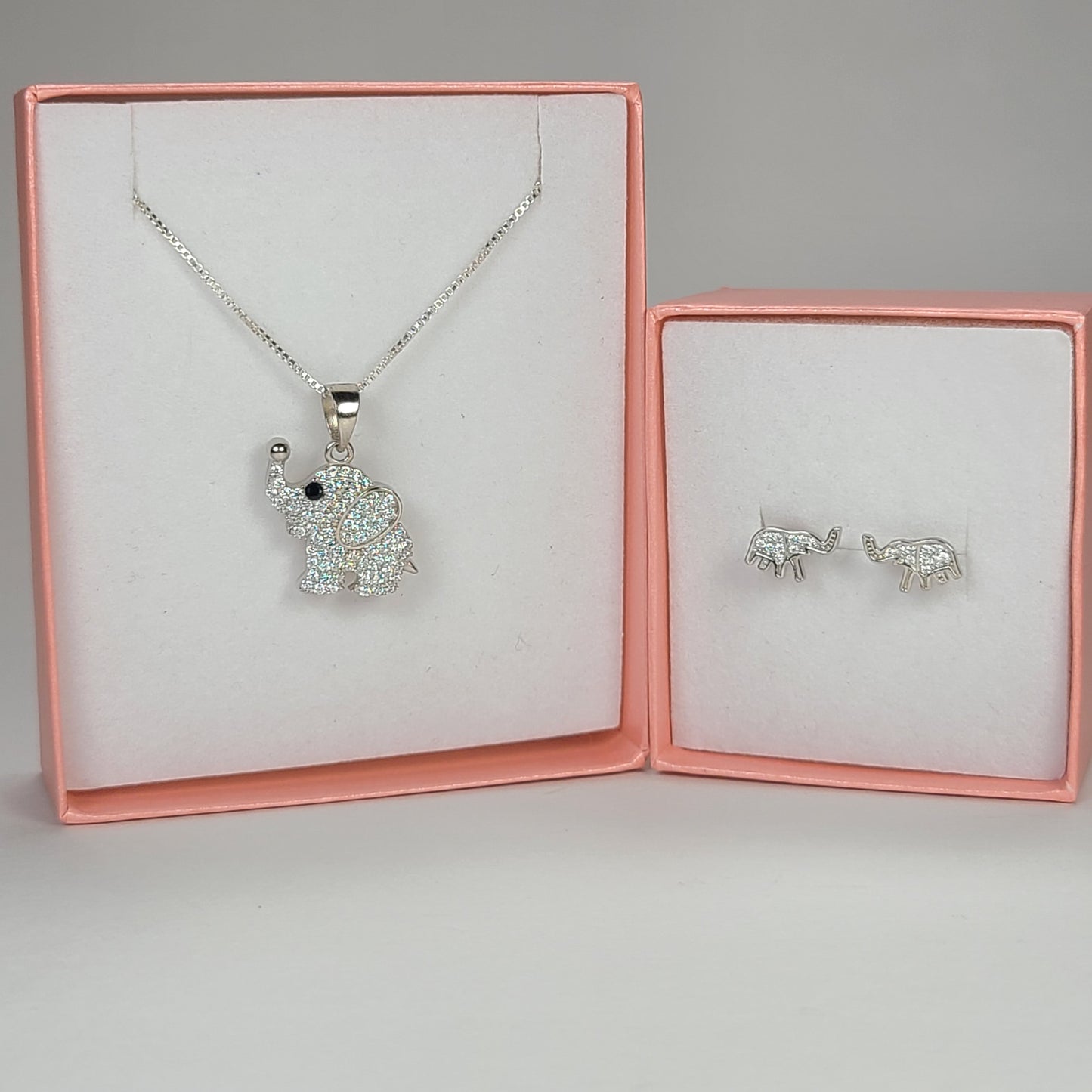 CUTE ELEPHANT BUNDLE - NECKLACE AND EARRING BUNDLE