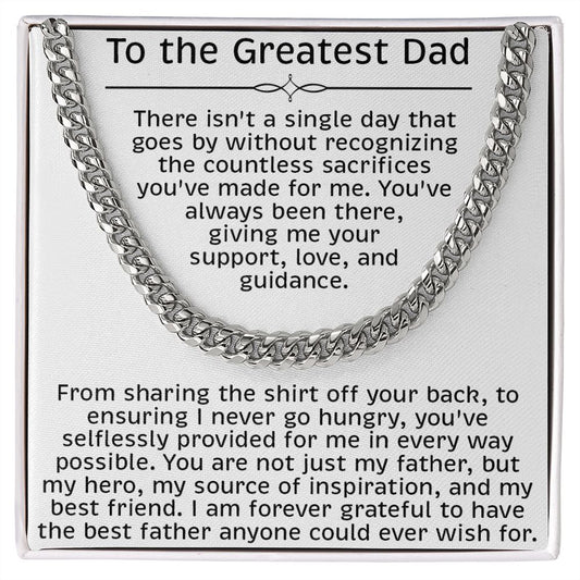 TO THE GREATEST DAD - YOUR MY INSPIRATION