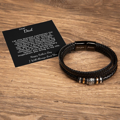 DEAR DAD - TO AN EXTRAORDINARY FATHER - BRACELET