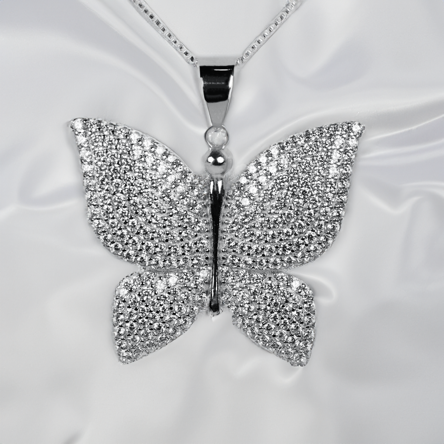 PLAYFUL BUTTERFLY - 925 SOLID SILVER