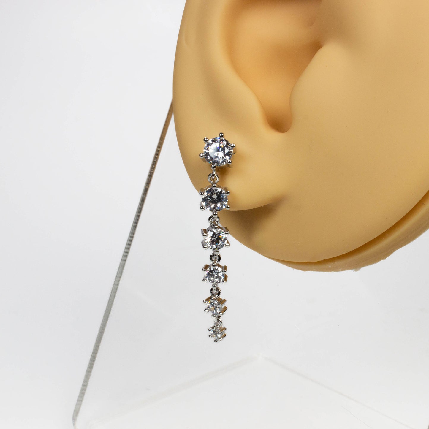 LUXURIOUS CHANDELIER - SOLID SILVER EARRINGS