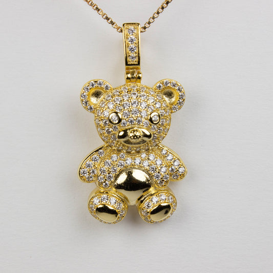 TEDDY BEAR TREASURE - GOLD PLATED