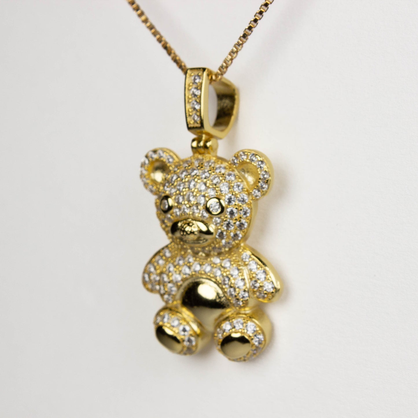 TEDDY BEAR TREASURE - GOLD PLATED