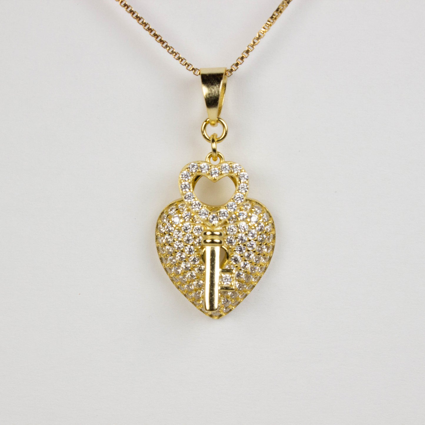 KEY TO MY HEART - GOLD PLATED