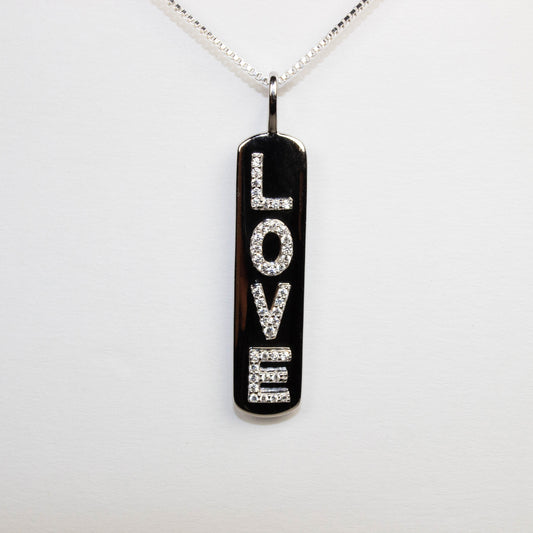 LOVE MINI DOG TAG