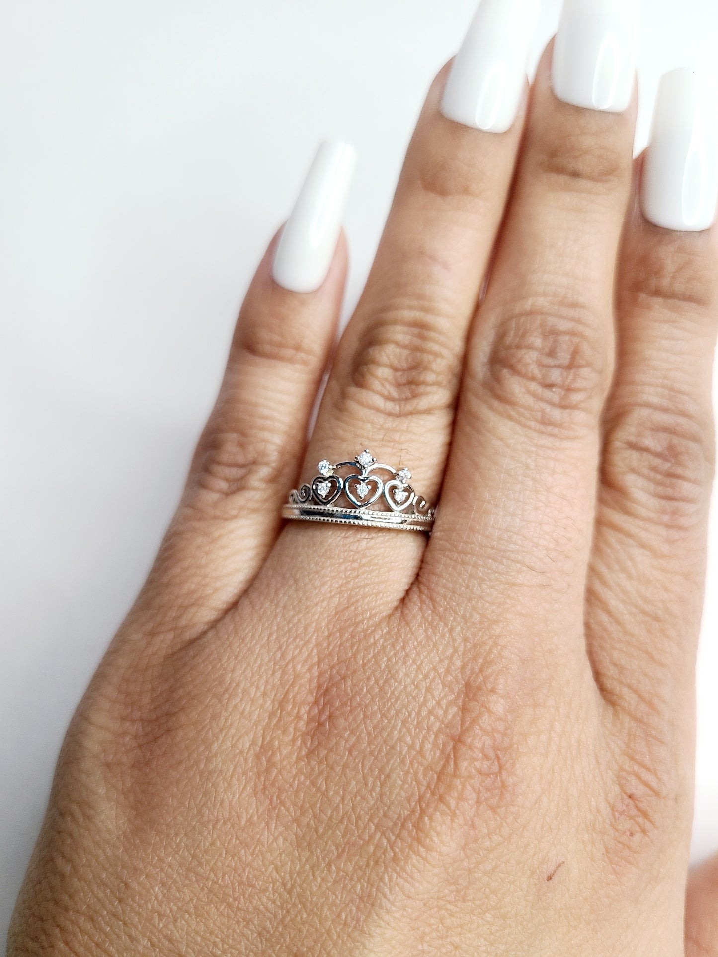 Princess crown ring