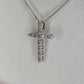 DAINTY BLING CROSS NECKLACE