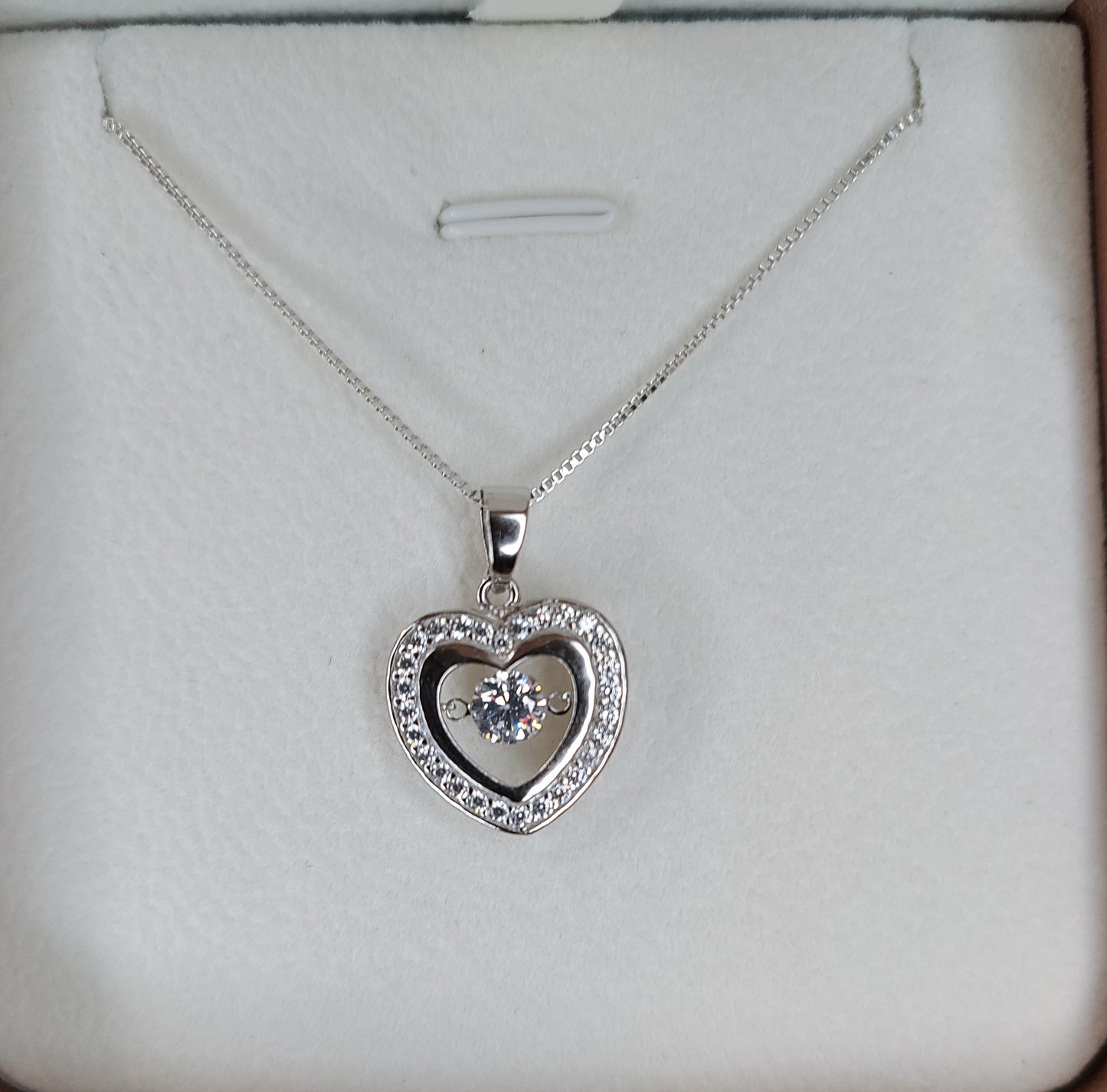 TRUE LOVE - 925 SOLID SILVER NECKLACE