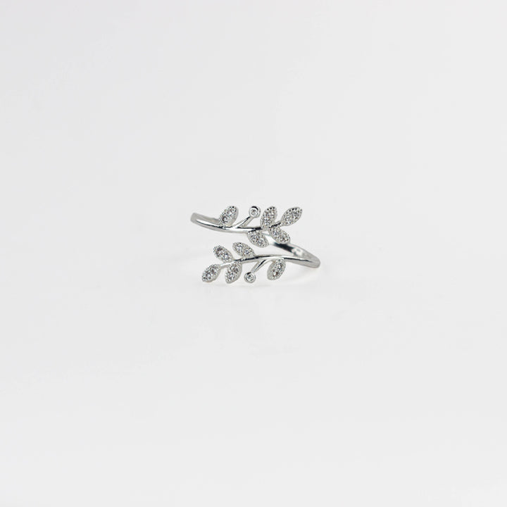 OLIVE BRANCH RING - RESIZABLE