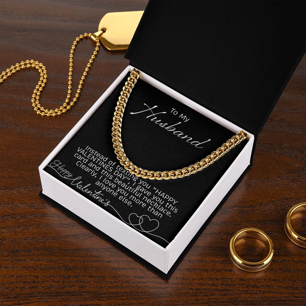 I LOVE YOU MORE THAN EVER - TO MY HUSBAND - FROM WIFE
