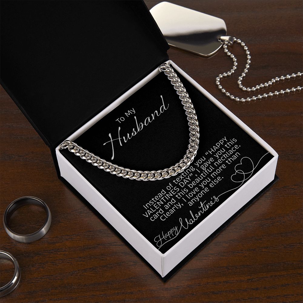 I LOVE YOU MORE THAN EVER - TO MY HUSBAND - FROM WIFE