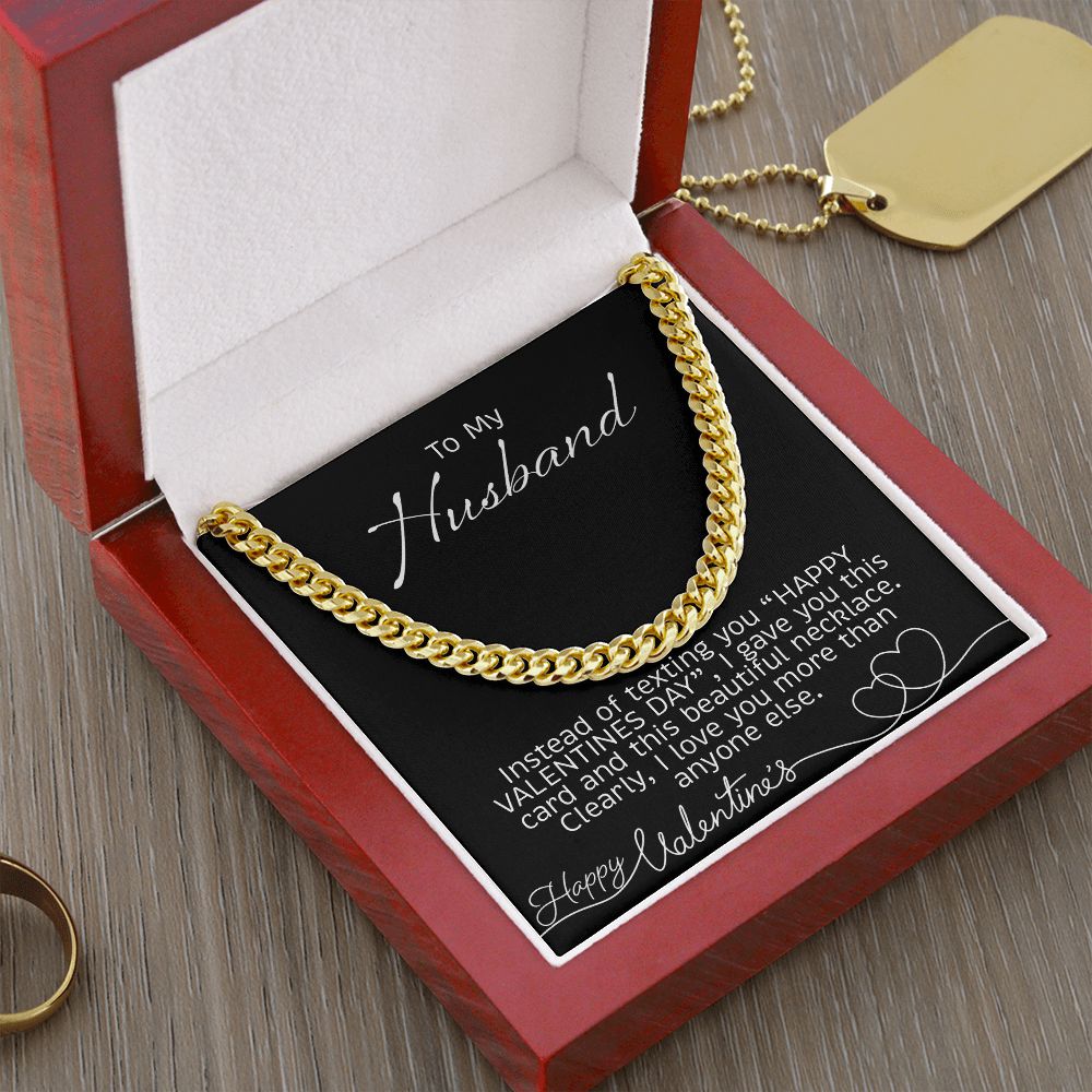 I LOVE YOU MORE THAN EVER - TO MY HUSBAND - FROM WIFE