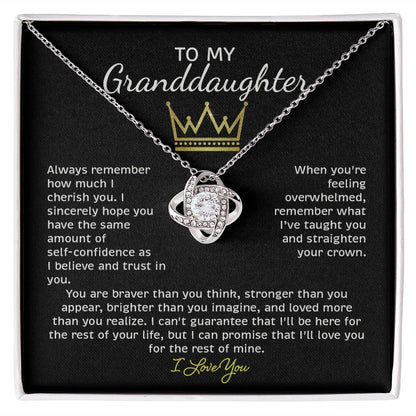 STRAIGHTEN YOUR CROWN - TO MY GRANDDAUGHTER