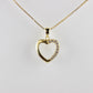 HEART'S DESIRE - SOLID 925 SILVER WITH GOLD PLATING