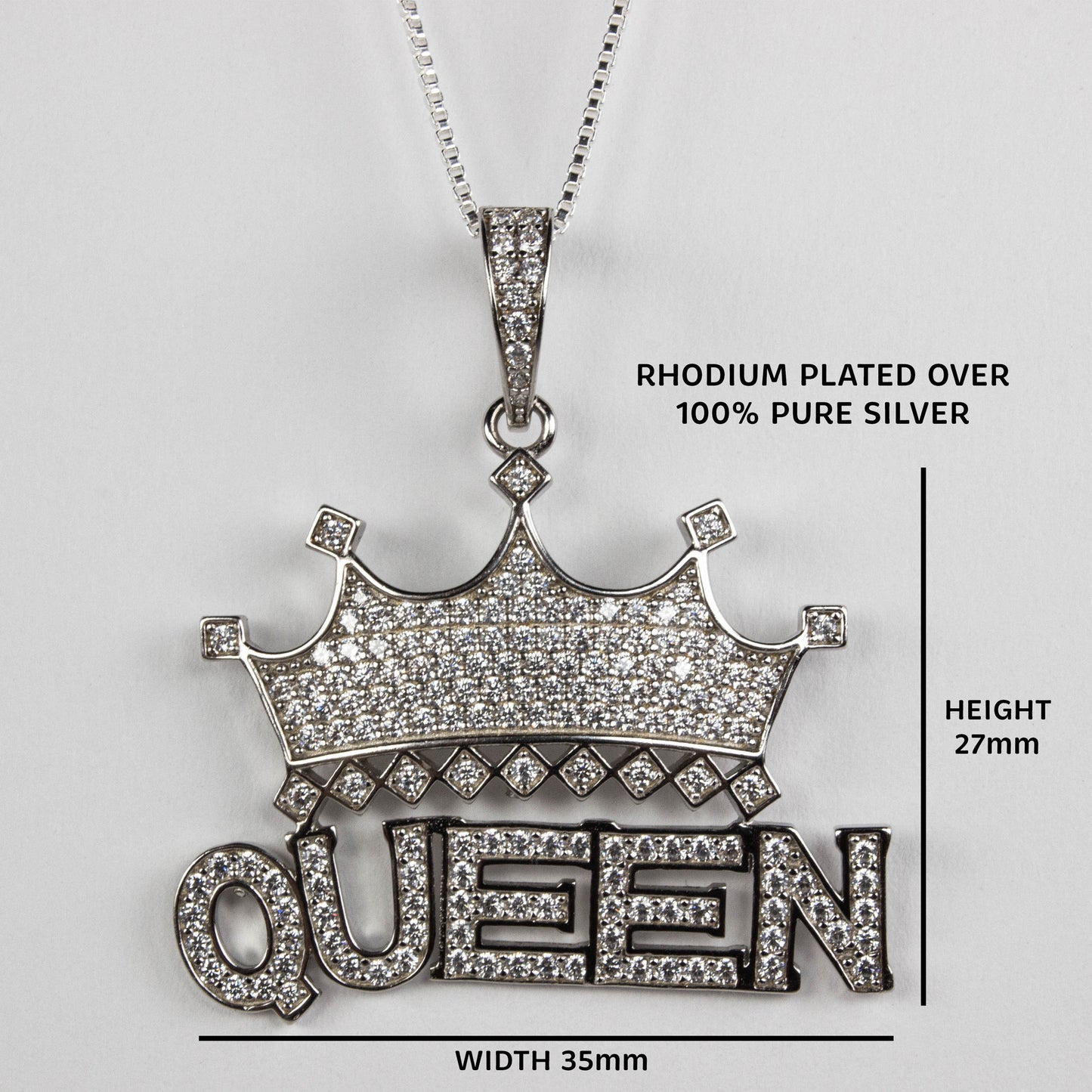 QUEEN OF THE BLOCK NECKLACE