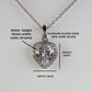 PRECIOUS ZIRCONIA HEART NECKLACE