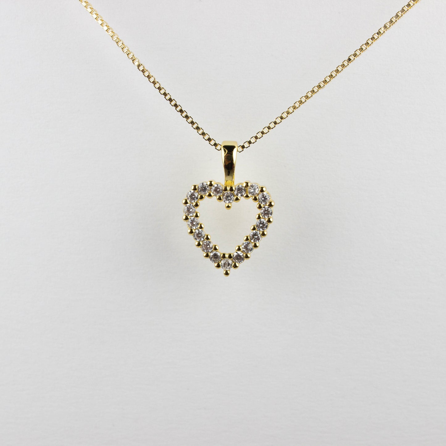 LOVE AT FIRST SIGHT - SOLID 925 SILVER WITH GOLD PLATING