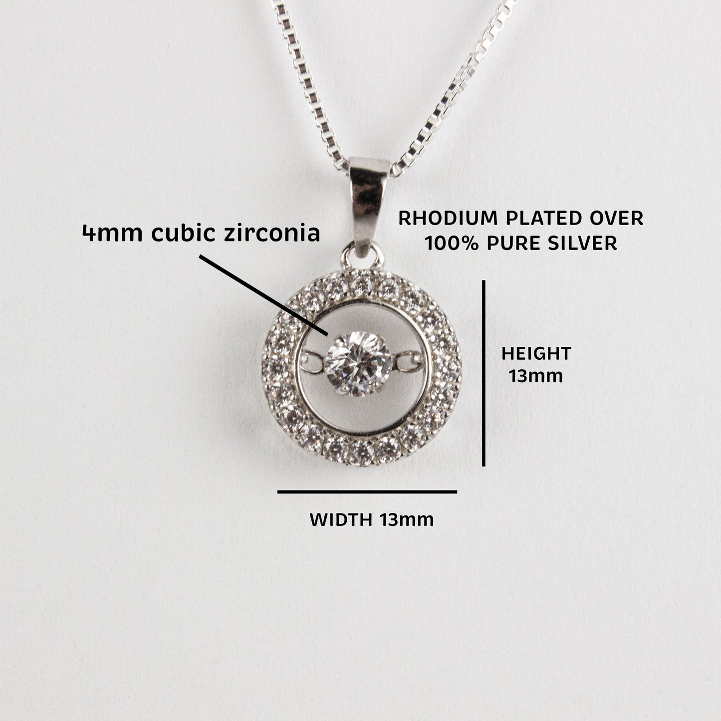 SMALL INFINITE LOVE NECKLACE