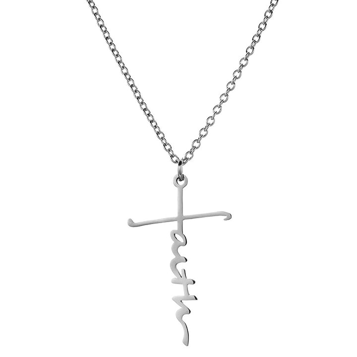 FAITH CROSS NECKLACE