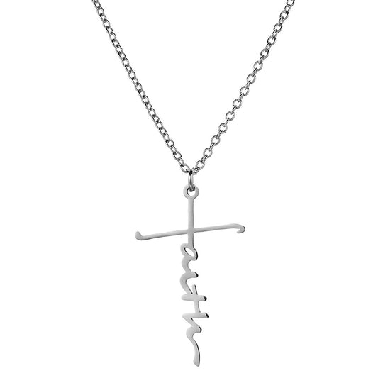 FAITH CROSS NECKLACE